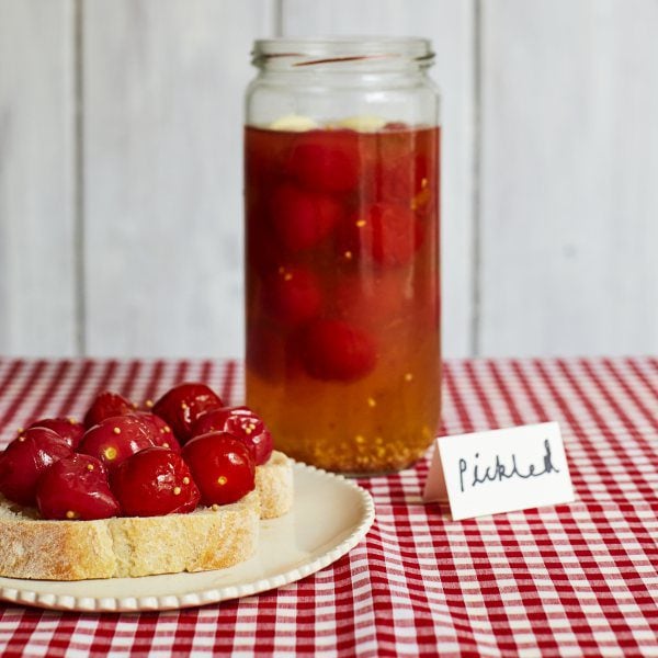 Pickled tomatoes