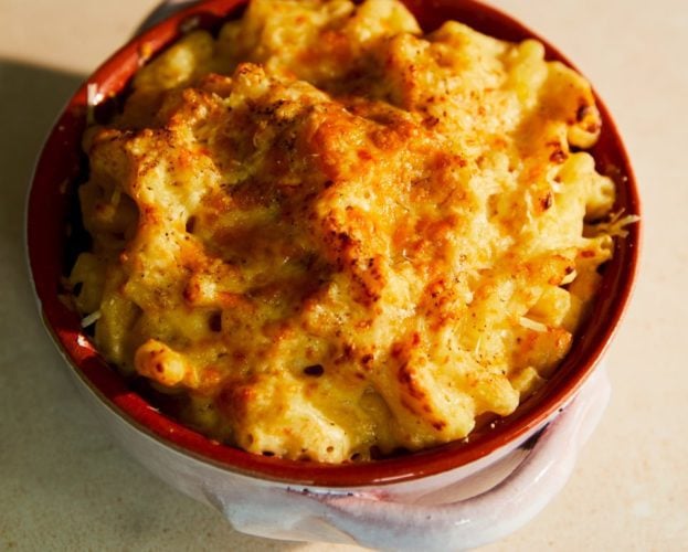 Air fryer mac 'n' cheese