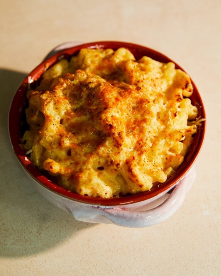 4-ingredient air fryer mac ‘n’ cheese