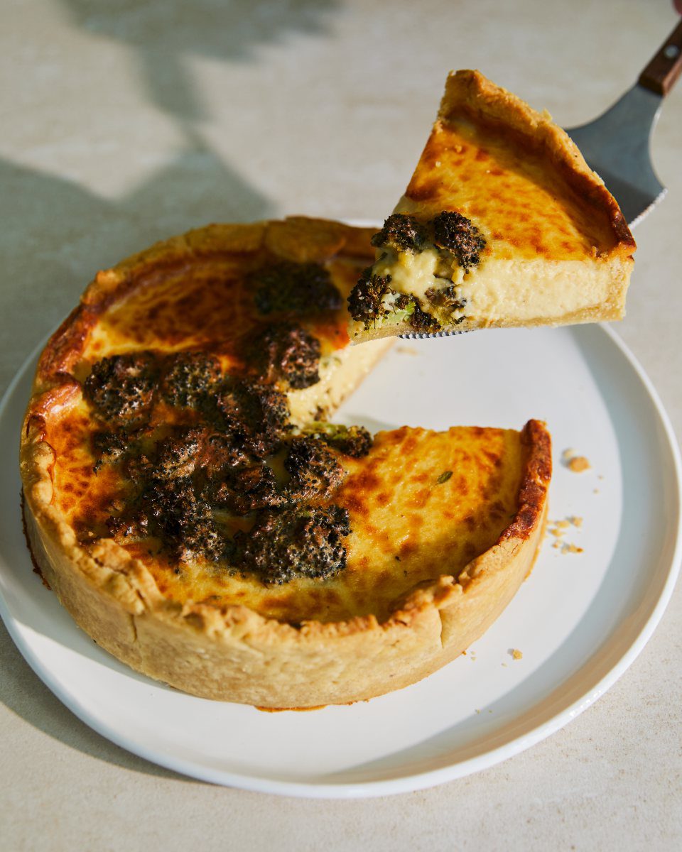 Air fryer quiche delicious. magazine