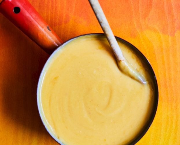 Nectarine curd