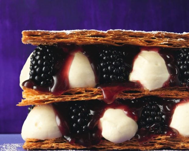 blackberry Millefeuille