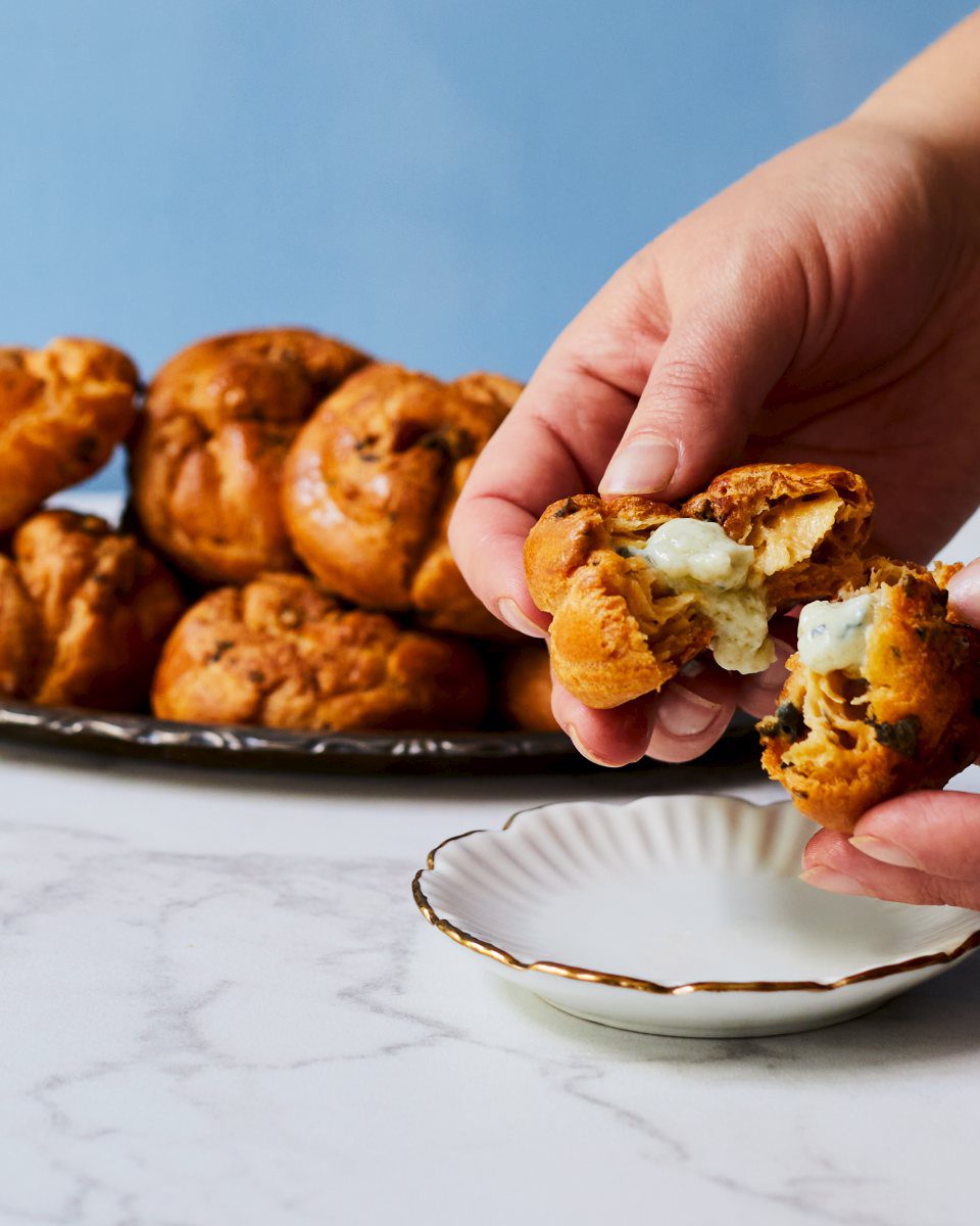 Blue cheese gougères - delicious. magazine