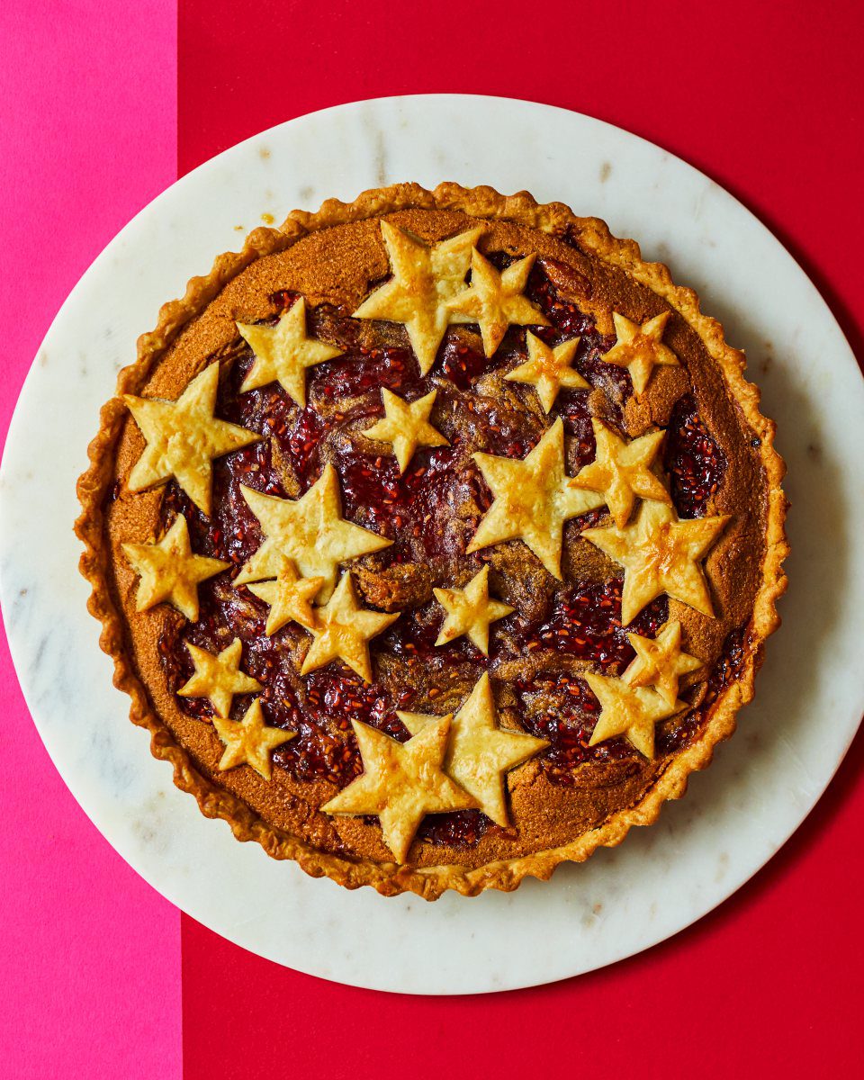 Peanut butter and jam tart delicious. magazine
