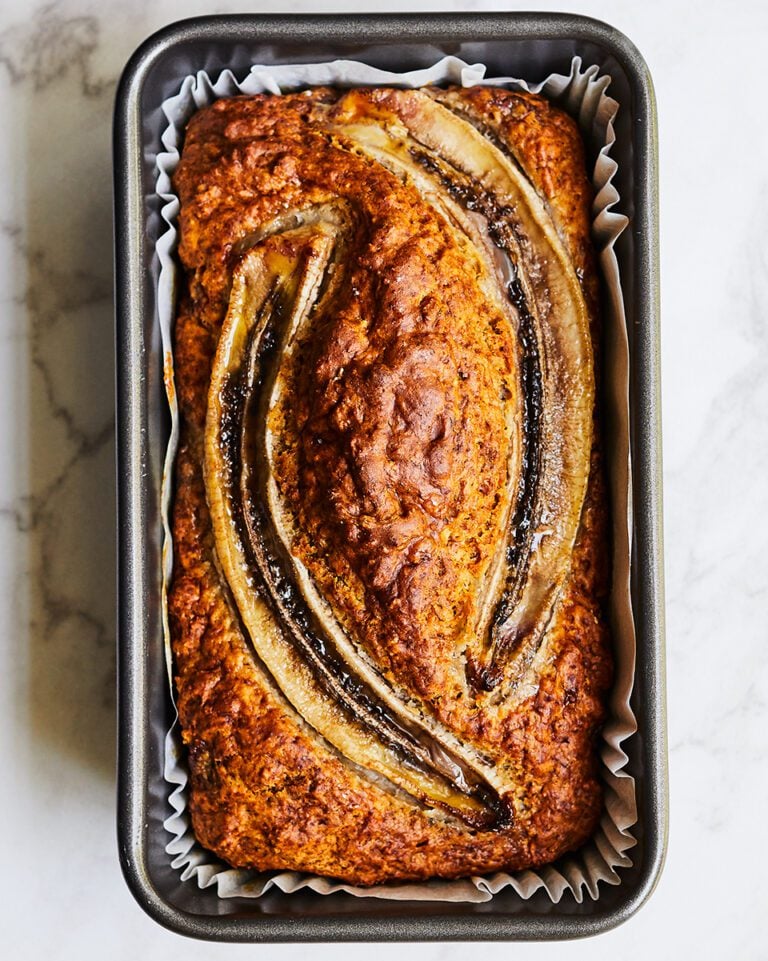 Sourdough banana bread