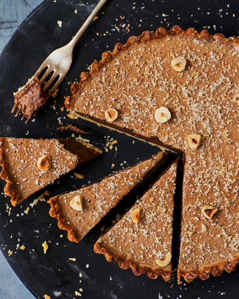 Ravneet Gill’s gianduja chocolate tart