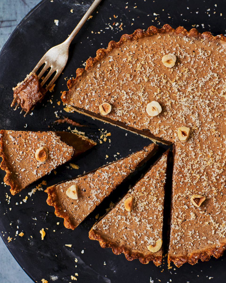 Ravneet Gill's gianduja chocolate tart - delicious. magazine