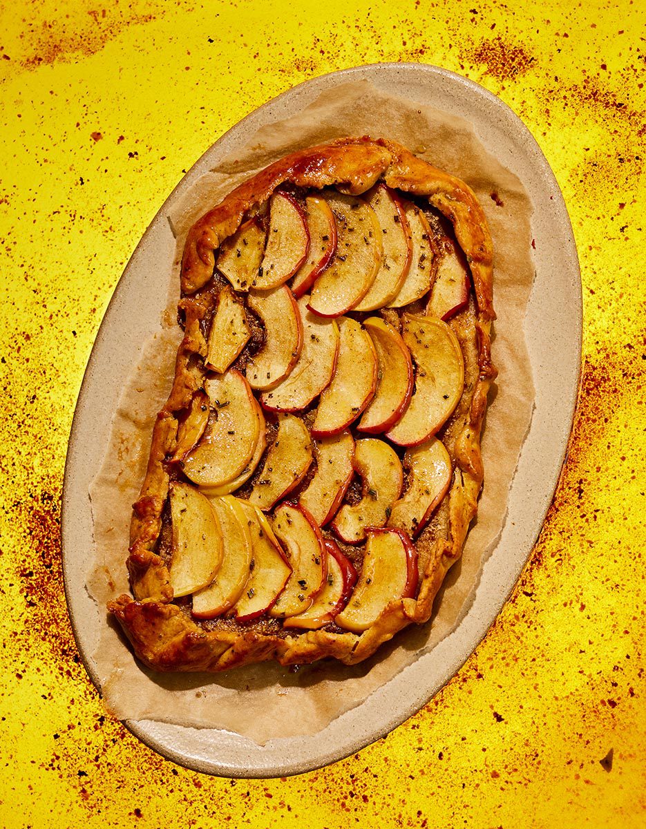 Apple galette with brown butter pastry - delicious. magazine