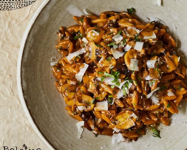 Porcini orzotto