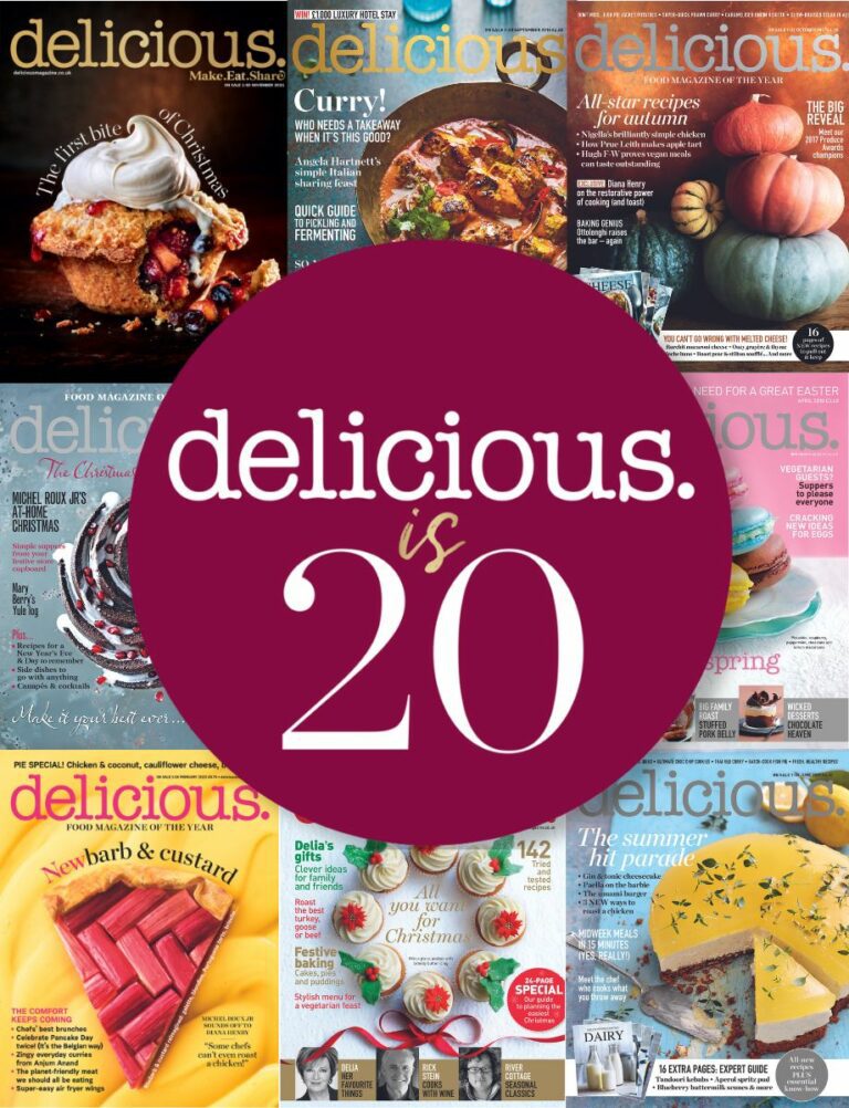 delicious. is 20: come with us on a journey through the years