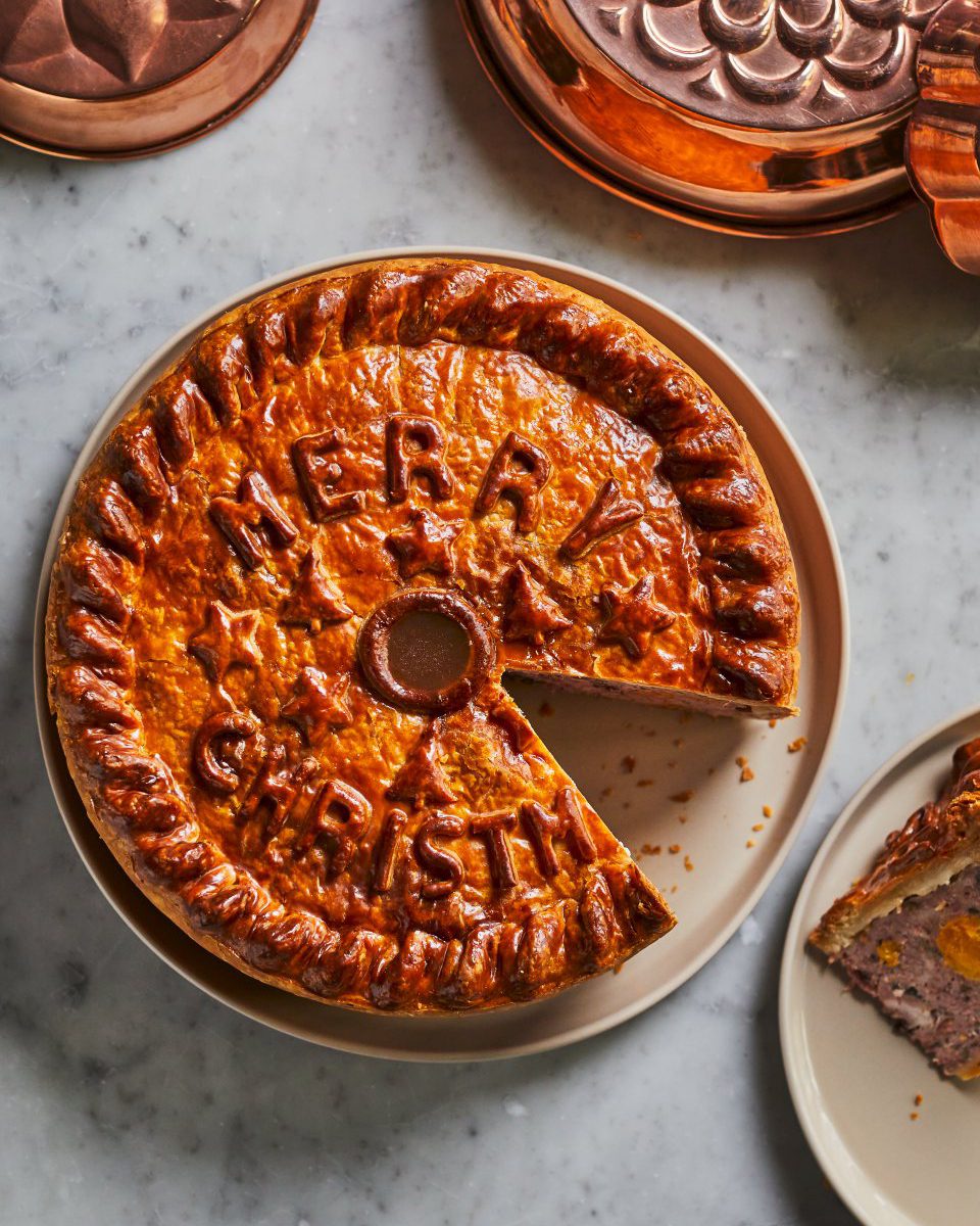 Nokx Majozi's black pudding and apricot pork pie - delicious. magazine