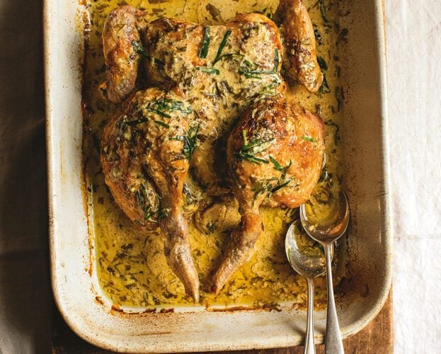 Roast chicken