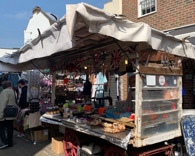 East street market seafood stall