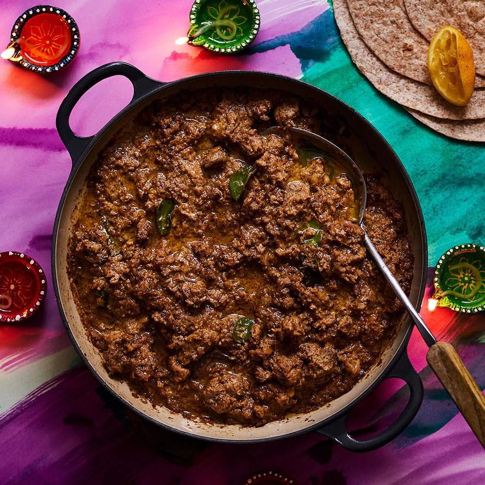 Kolhapuri kaala lamb sukka recipe