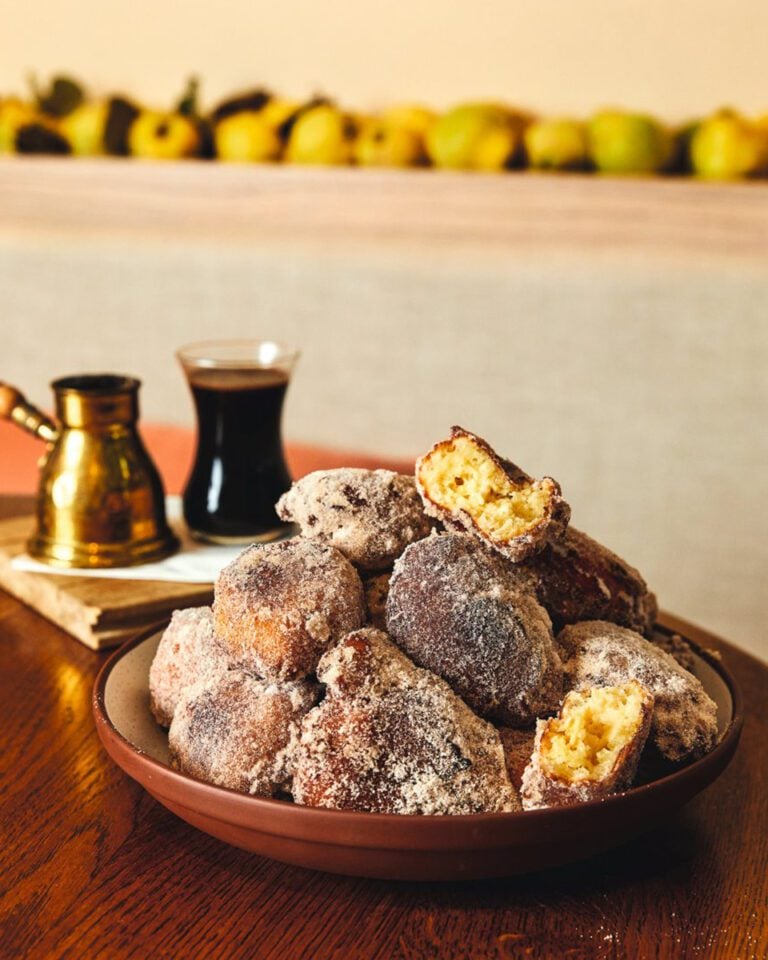 Honey & Co’s almond drop doughnuts