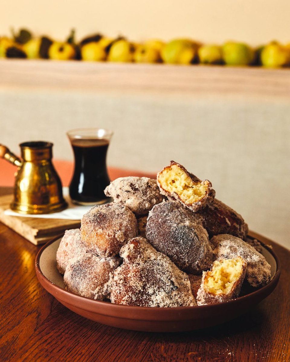Honey & Co's almond drop doughnuts - delicious. magazine