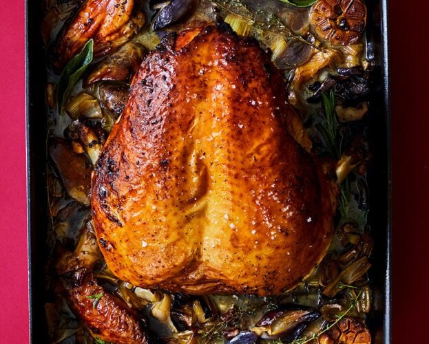 How to bone a turkey crown