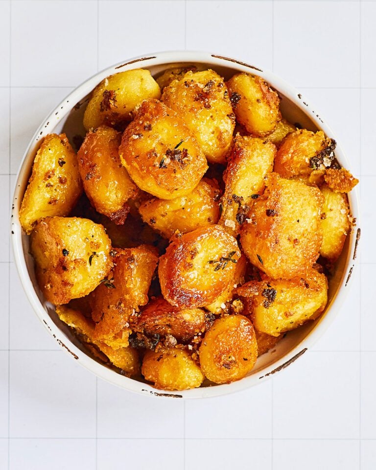 Goose fat roast potatoes