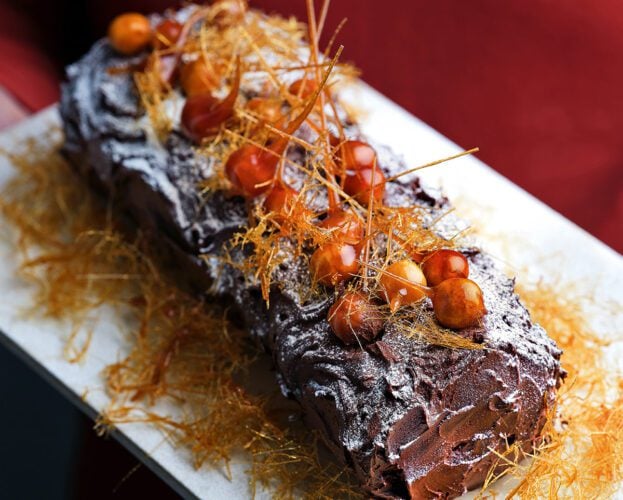 Michel Roux Jr’s Yule log