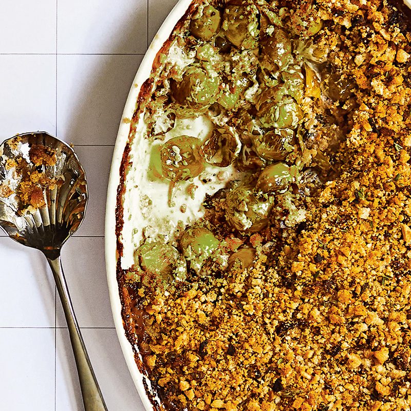 Brussels sprouts gratin