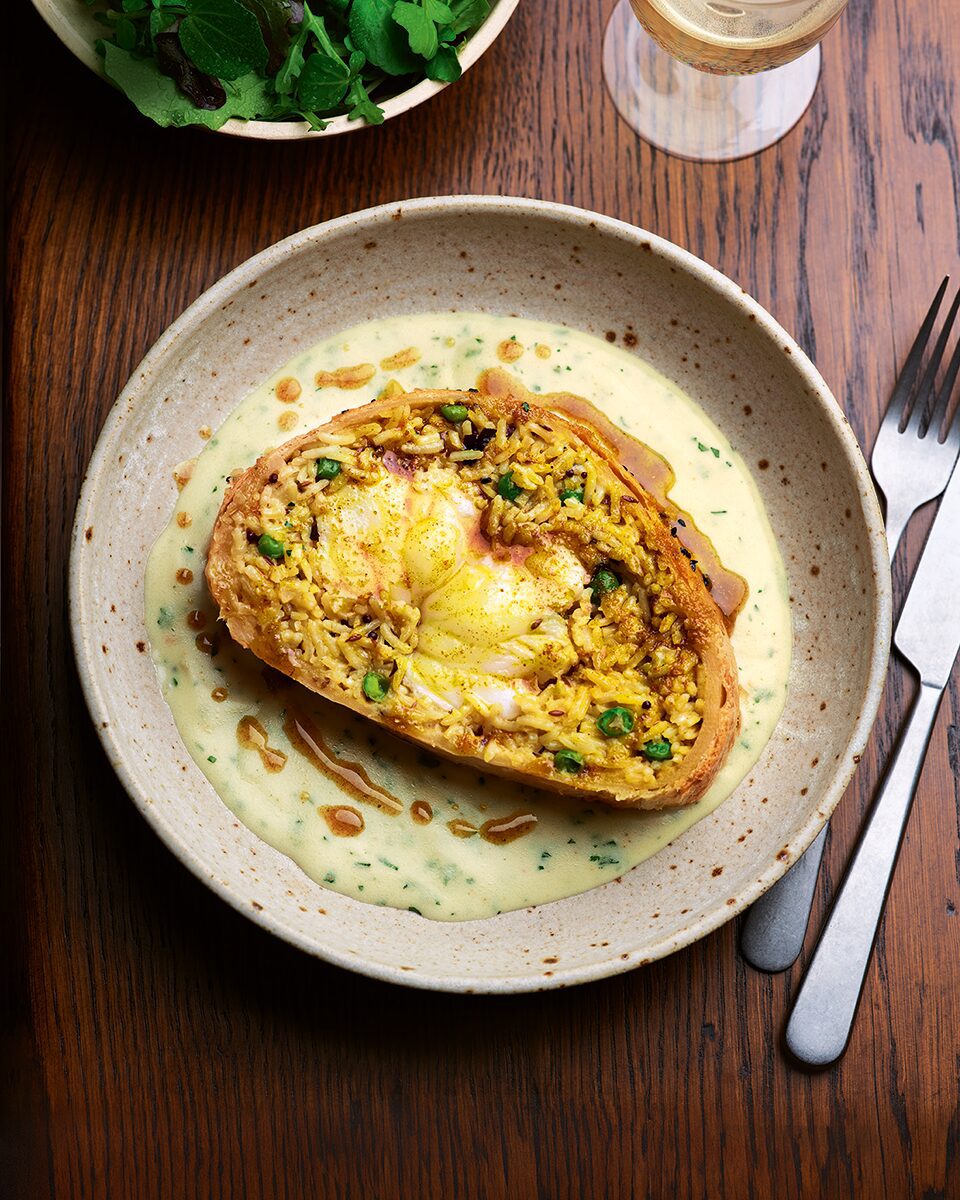 Tom Kerridge's curried monkfish wellington delicious. magazine