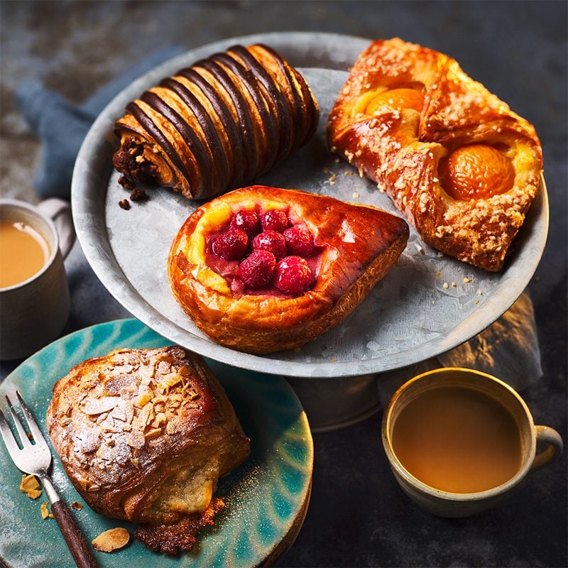 A selection of pastries