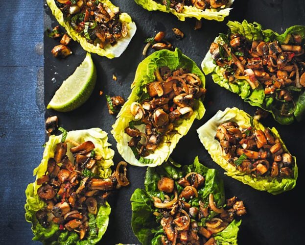 Mushroom laab (larb)