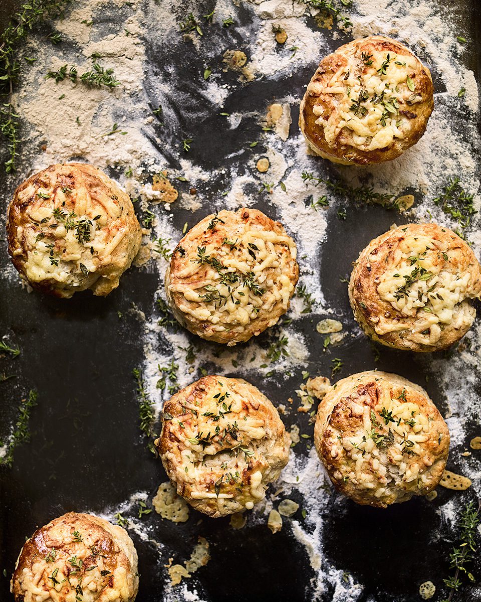 Cheese and mixed herb scones - delicious. magazine