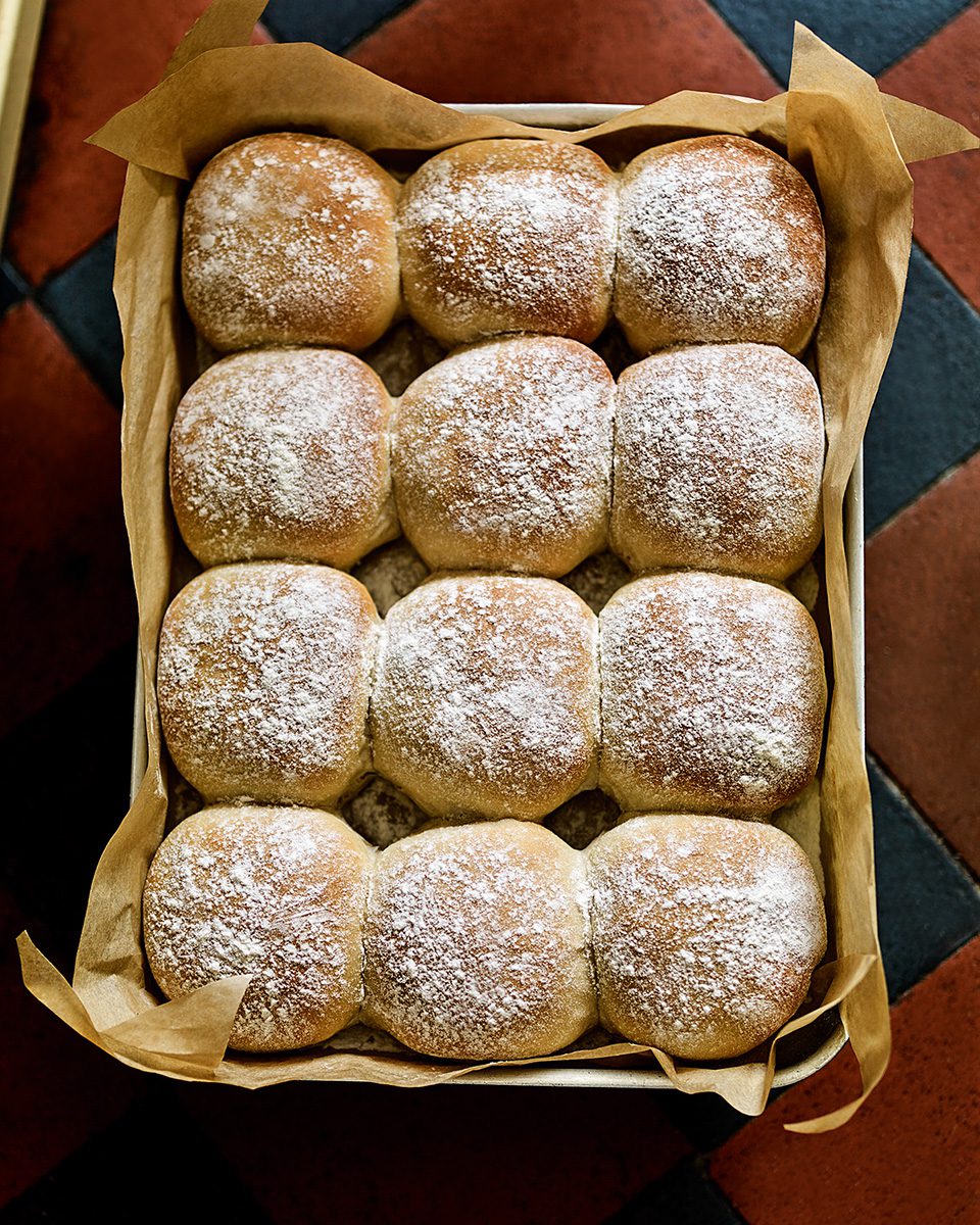 Soft and fluffy blaas (Irish bread rolls) - delicious. magazine
