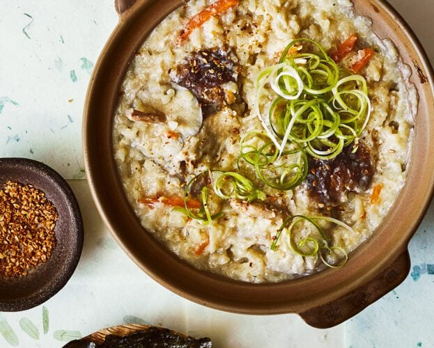 Egg zosui (Japanese rice porridge)