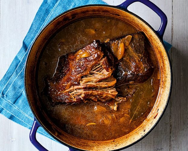 Pot roast with brisket