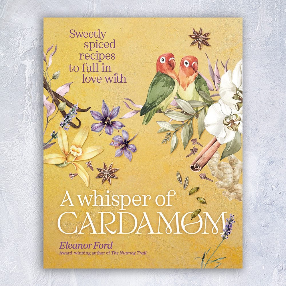 Cover of cookbook A Whisper of Cardamom by Eleanor Ford