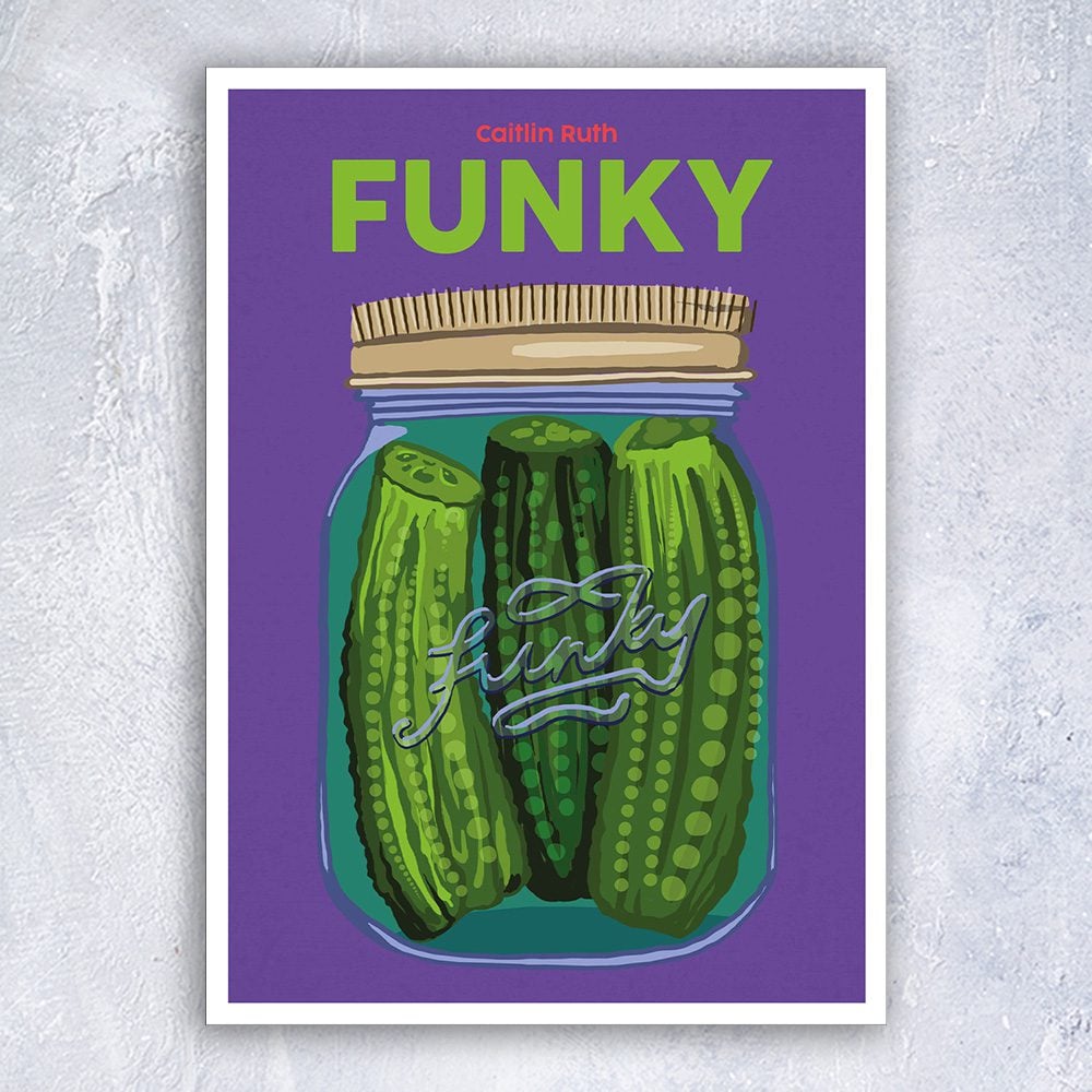 Cover of cookbook Funky by Caitlin Ruth
