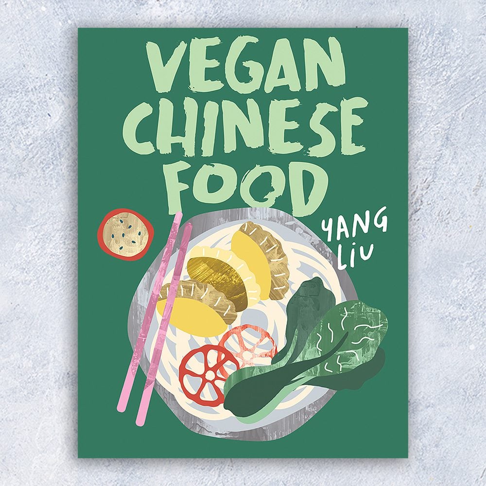 Cover of cookbook Vegan Chinese Food by Yang Liu and Katharina Pinczolits 