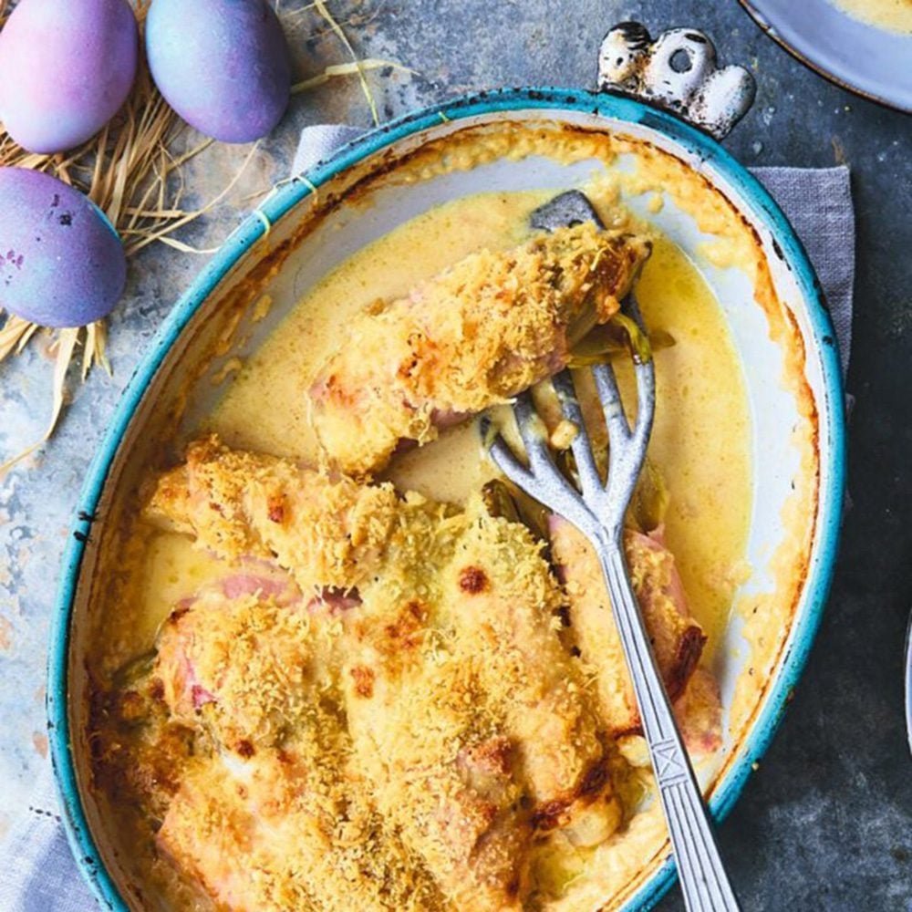 Baked chicory with ham 7 most useful make-ahead recipes for Easter