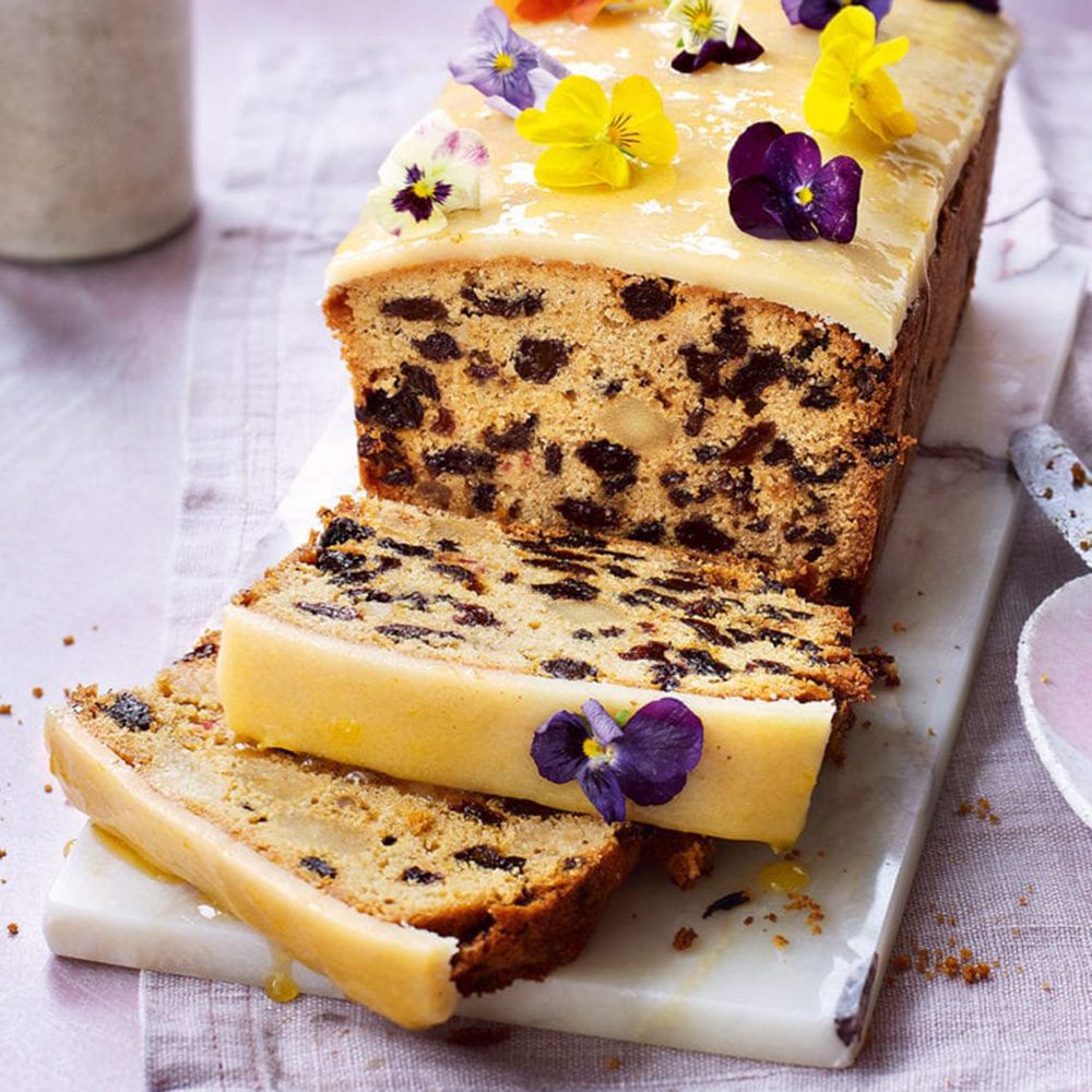 A simnel cake loaf