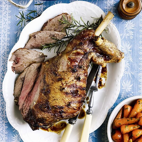 Swedish leg of lamb