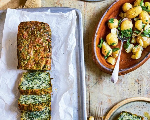 Gennaro Contaldo’s cheesy spinach terrine