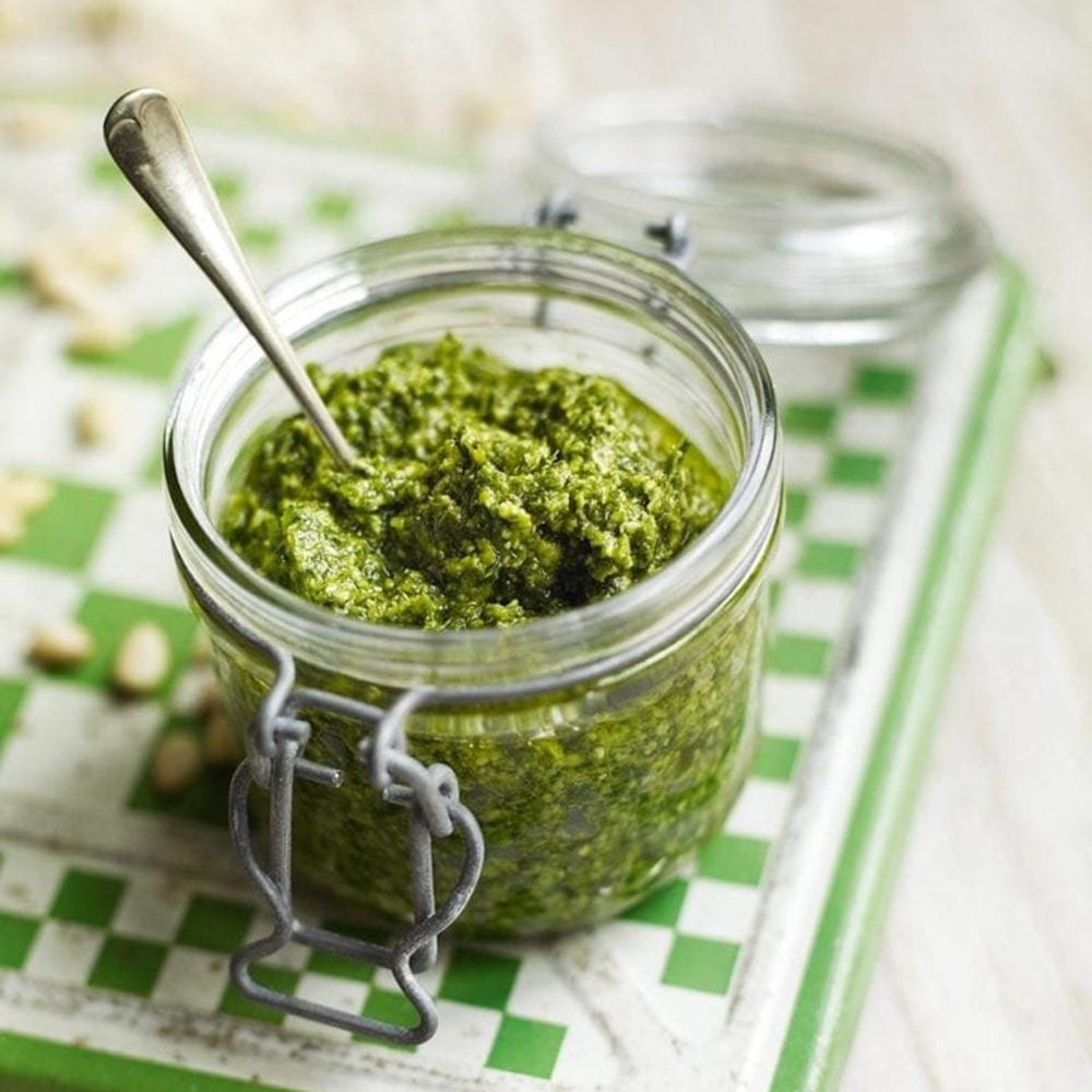 Wild garlic pesto