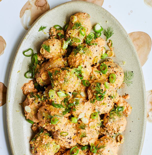 Crab potato salad