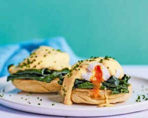 Eggs florentine recipe