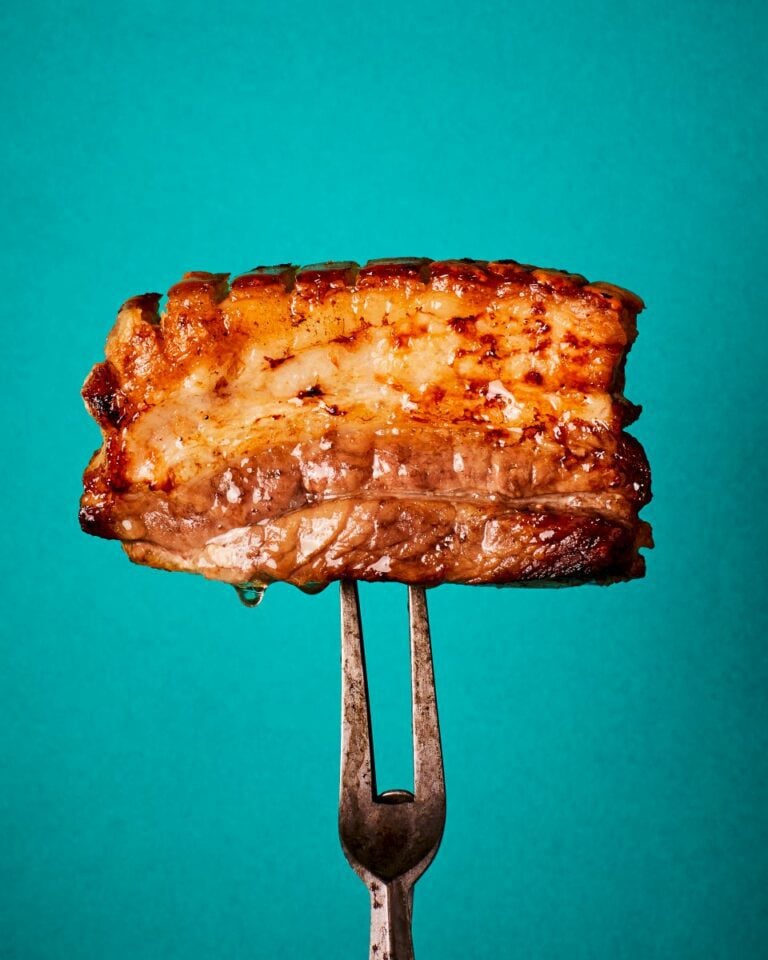 Air fryer pork belly strips