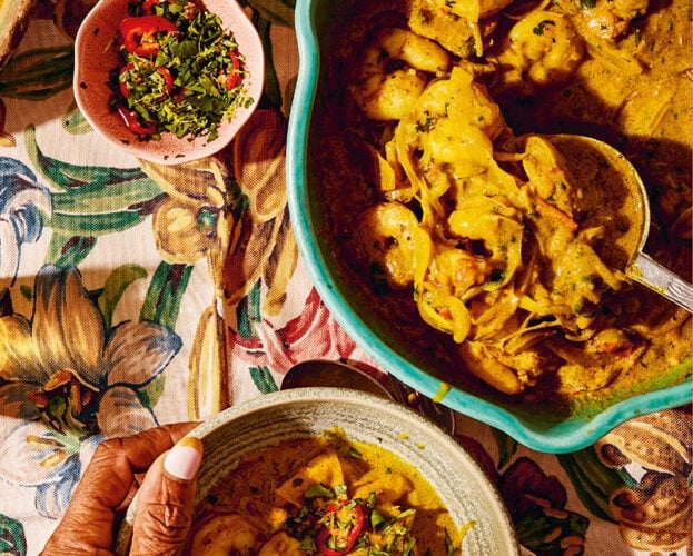 Andi Oliver's aromatic shrimp curry