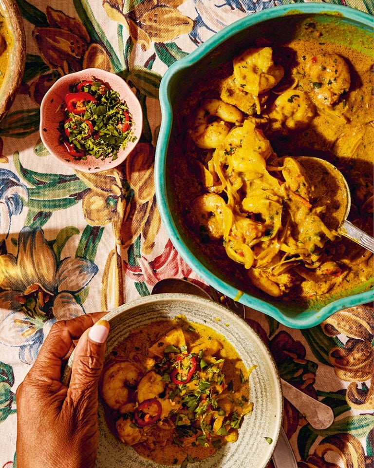 Andi Oliver’s aromatic shrimp curry