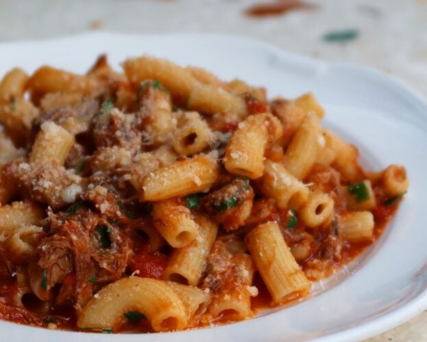 Angela Hartnett’s rigatoni with fennel and sausage