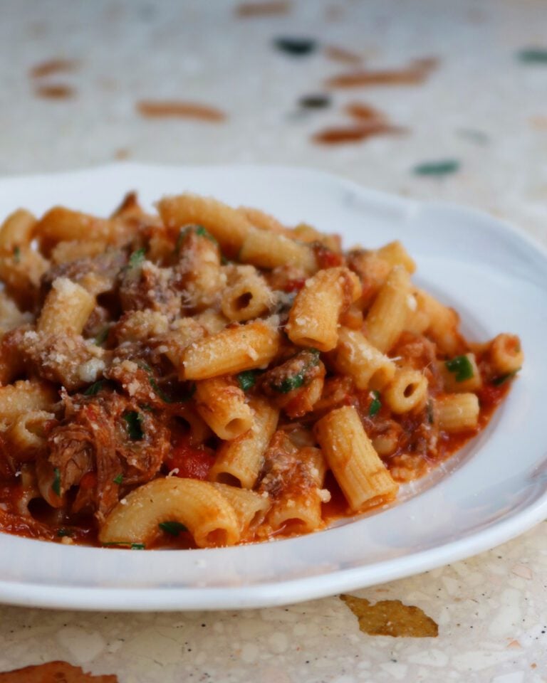 Angela Hartnett’s rigatoni with fennel and sausage