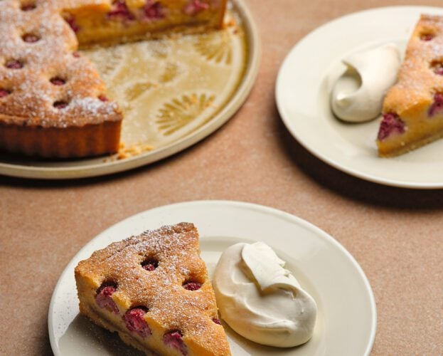 Michel Roux Jr's frangipane tart