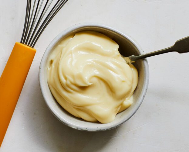Homemade mayonnaise