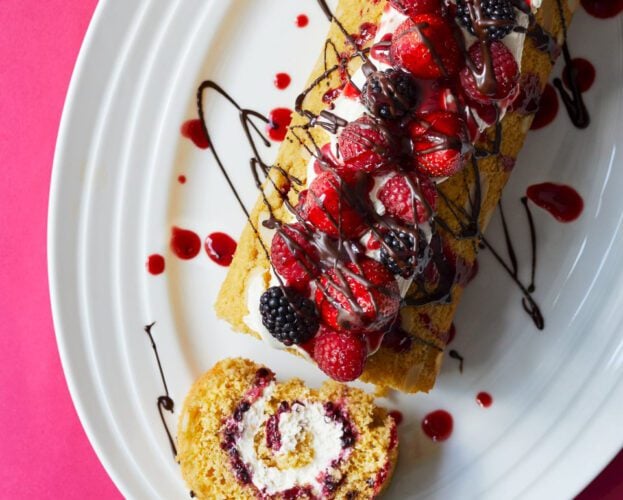 Best-of-the-best summer swiss roll