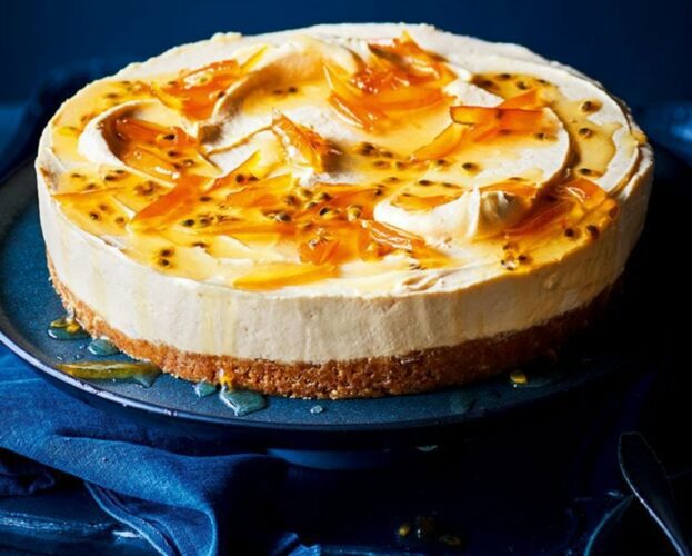No-bake cheesecake